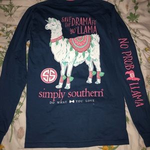 SIMPLY SOUTHERN- Long sleeve tee